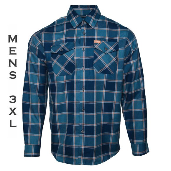 DIXXON FLANNEL x FORTUNATE YOUTH Flannel Shirt - Men's 3XL